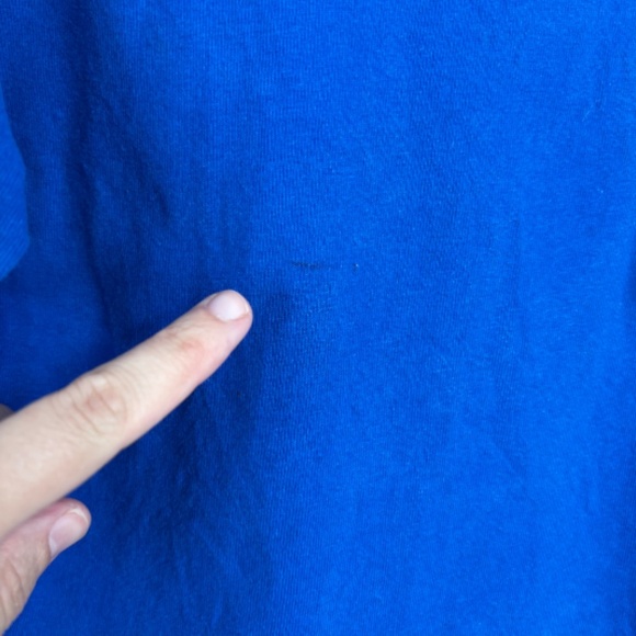 Vintage Y2K Disney World Youth T Shirt XS 2000 Retro Nostalgia 100% Cotton Blue - Picture 5 of 9